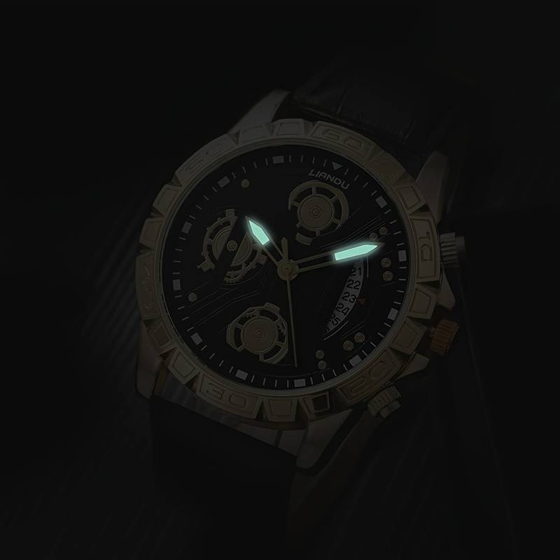 Ensemble homme classe Montre élégante & Bracelets king