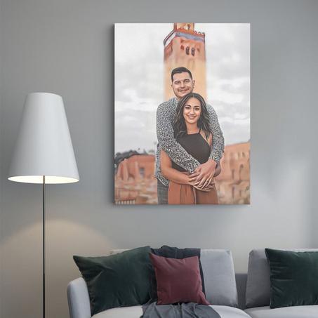 لوحة بورتري بصورة من اختيارك