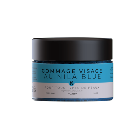 Gommage au nila bleu