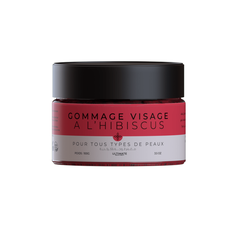 Gommage a l'hibiscus