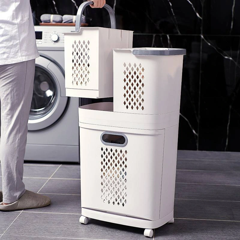 منظم الغسيل الذكي 3 في 1: وداعاً للفوضى واستغلّ كل شبر في بيتك!