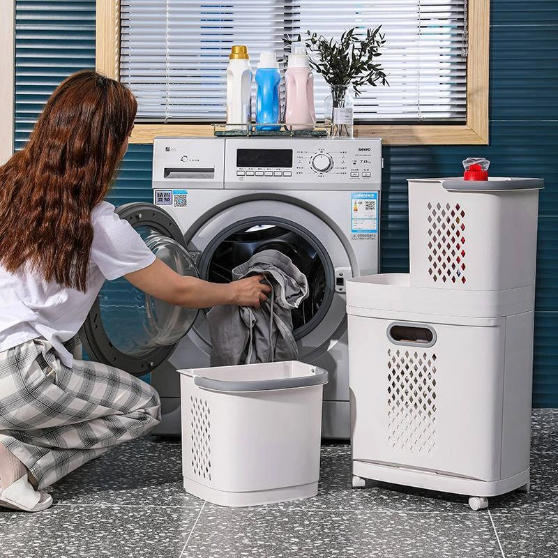 منظم الغسيل الذكي 3 في 1: وداعاً للفوضى واستغلّ كل شبر في بيتك!