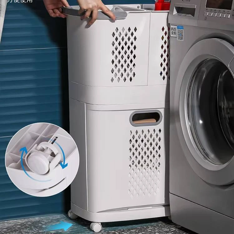 منظم الغسيل الذكي 3 في 1: وداعاً للفوضى واستغلّ كل شبر في بيتك!