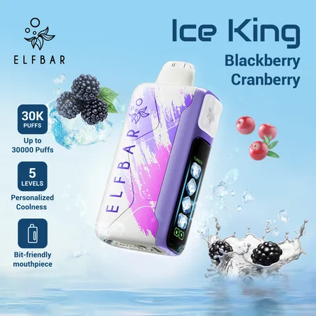 ELF BAR Ice King 30K - Blackberry Cranberry