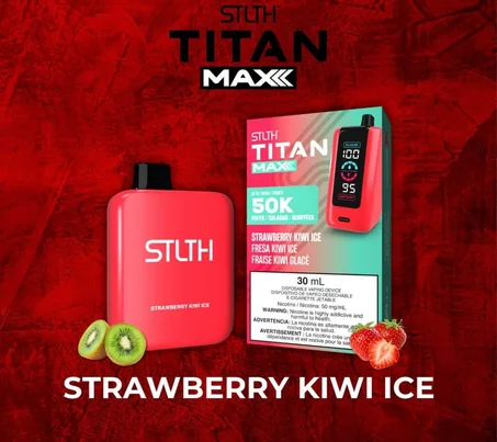 Stlth Titan Max 50K - Strawberry Kiwi Ice