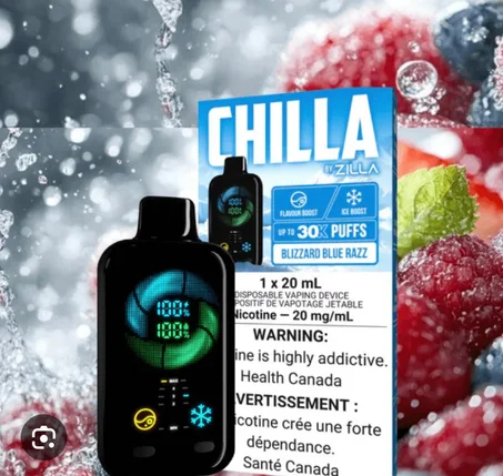 Chilla 30K - Blizzard Blue Razz