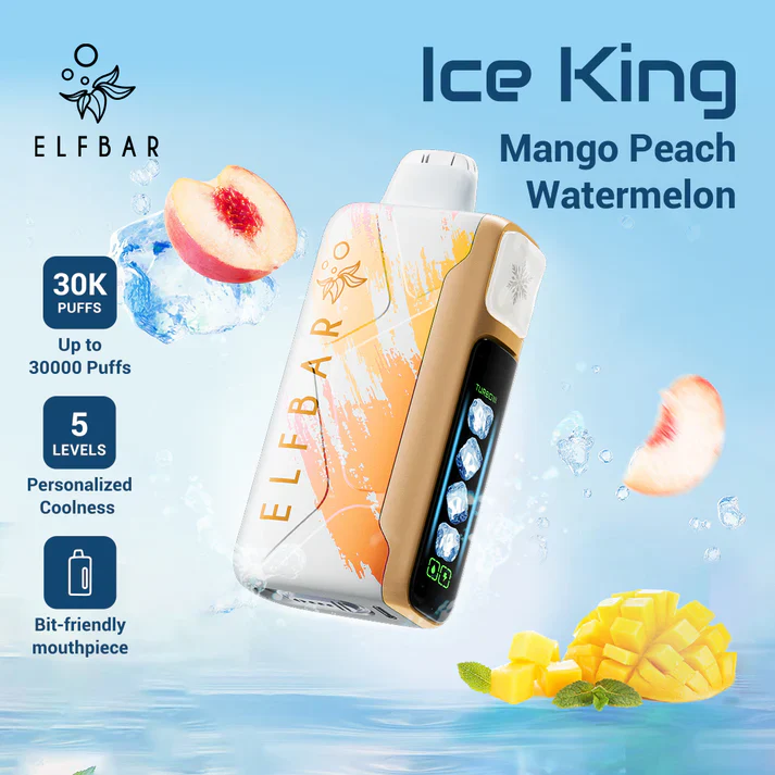 ELF BAR Ice King 30K - Mango Peach Watermelon