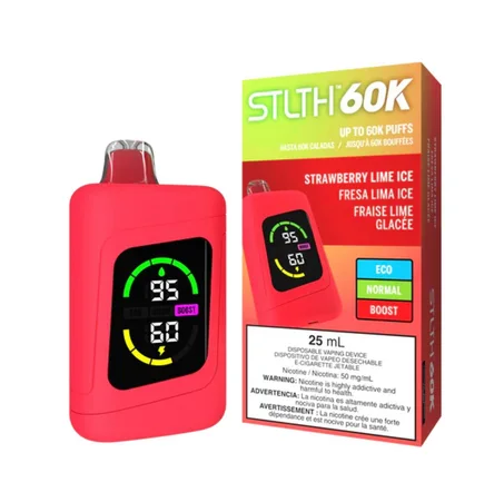 Stlth 60K - Strawberry Lime Ice