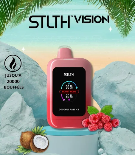 Stlth Vision - Coconut Razz Ice