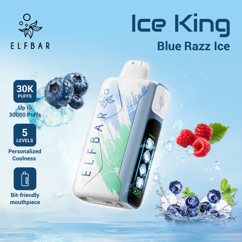 ELF BAR Ice King 30K - Blue Razz