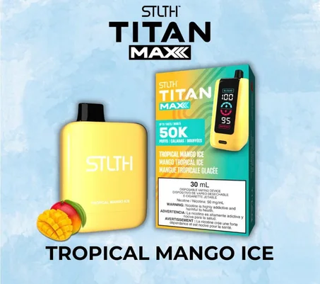 Stlth Titan Max 50K - Tropical Mango Ice