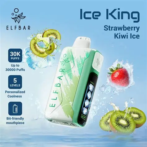 ELF BAR Ice King 30K - Strawberry Kiwi