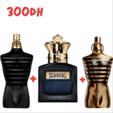 le mal le parfum 10 ml+le mal elixir 10 ml +scandal 10 ml