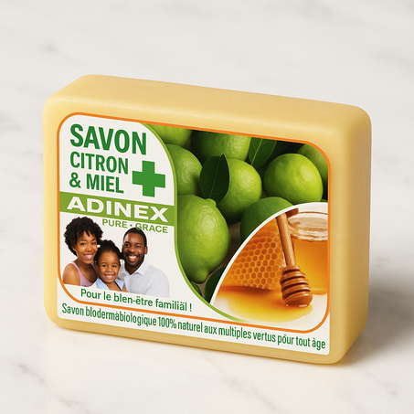 Savon Naturel Citron & Miel