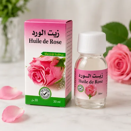زيت الورد الطبيعي – 30 مل