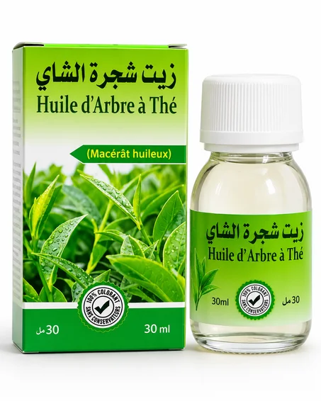 زيت شجرة الشاي – Huile d’Arbre à Thé