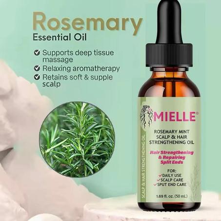 L'huile de romarin pour renforcer les cheveux 50 ml