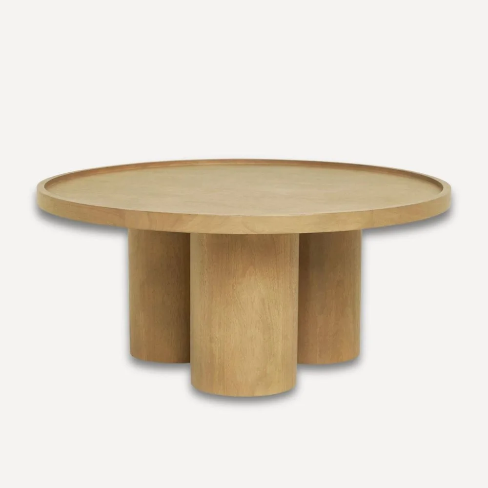 KYOTO,Table basse en bois latte finition chêne