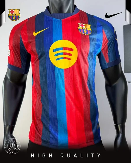 BARCELONA  2026/2027 HOME KIT CHAMPIONS LEAGUE EDITION
