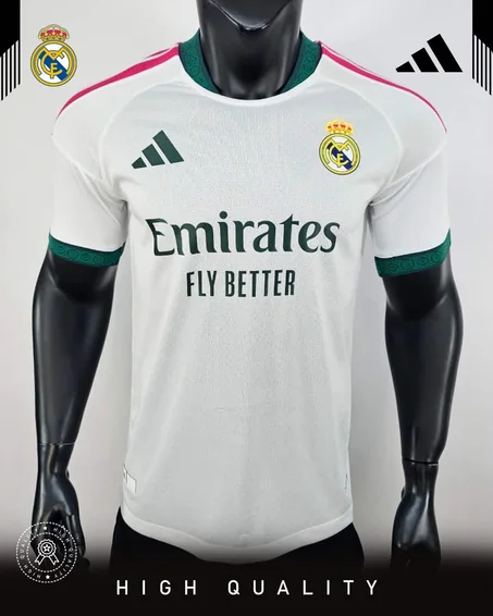 REAL MADRID 2026/2027 HOME KIT CHAMPIONS LEAGUE EDITION