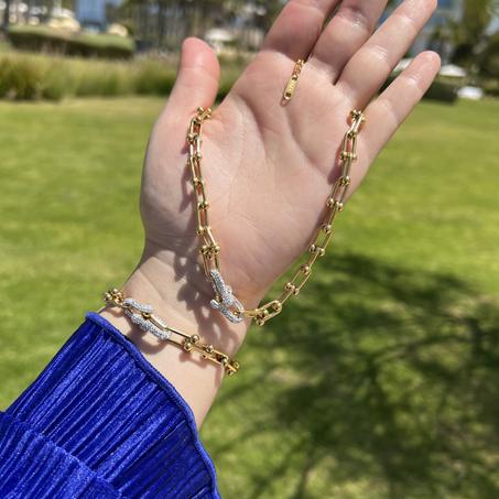 Ensemble tifany strass