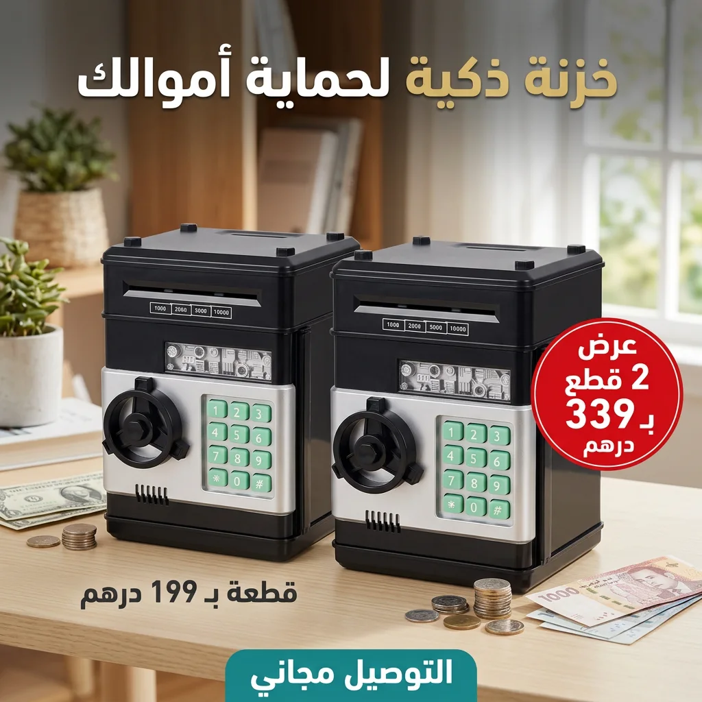 الحصالة الذكية بكود سري - علّم وليداتك التوفير بطريقة ممتعة