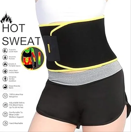Ceinture de sudation ventre plat