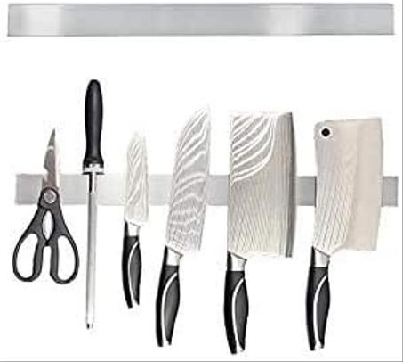 حامل أدوات المطبخ الحادة المغناطيسي المعلق على الحائط