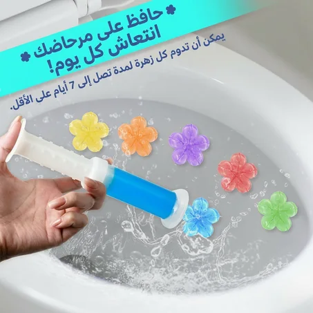 جل منظف المرحاض برائحة منعشة