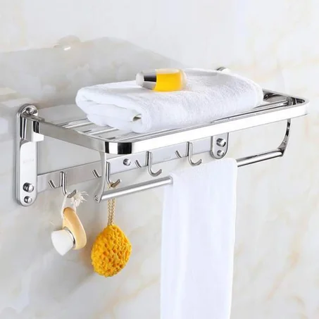 علاقة المناشف اينوكس المقاومة للصدأ مع خطافات متعددة الوظائف