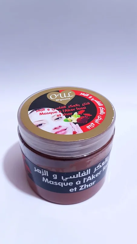 قناع بالعكر الفاسي والزهر