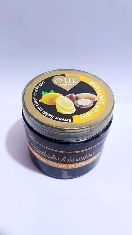 صابون البلدي بالحمض والاركان
