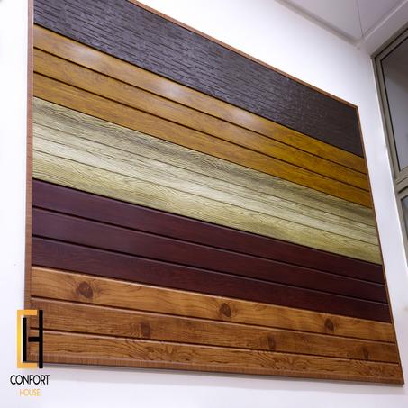 PANNEAUX MURALS EFFET BOIS