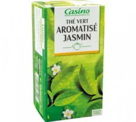 CASINO Thé vert Aromatisé à la menthe 25 sachets - 40g