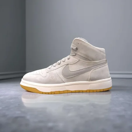 Light Grey Signature High – Gum Sole Edition