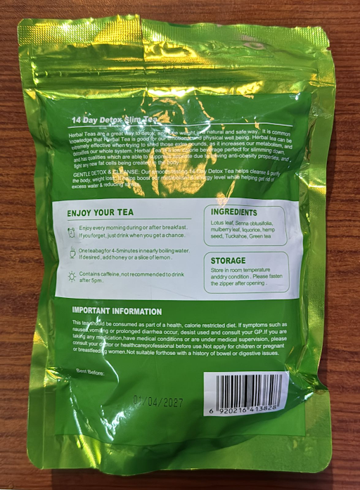 Slimming Tea Bags