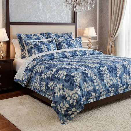 Couvre-Lit Couette Avec 2 taies d’oreiller — AZURÉLIS