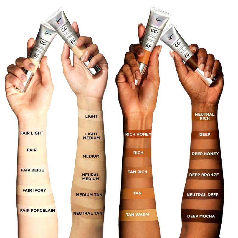 IT Cosmetics Your Skin But Better CC+ Cream with SPF50 32ml (Various Shades)