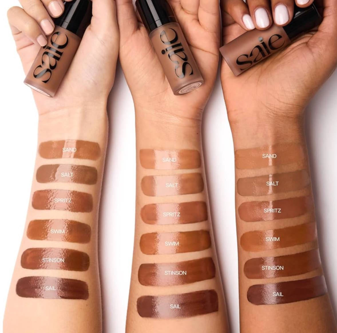 Saie Dew Bronze – Bronzer Liquide Effortless Soft-Focus 12 ml