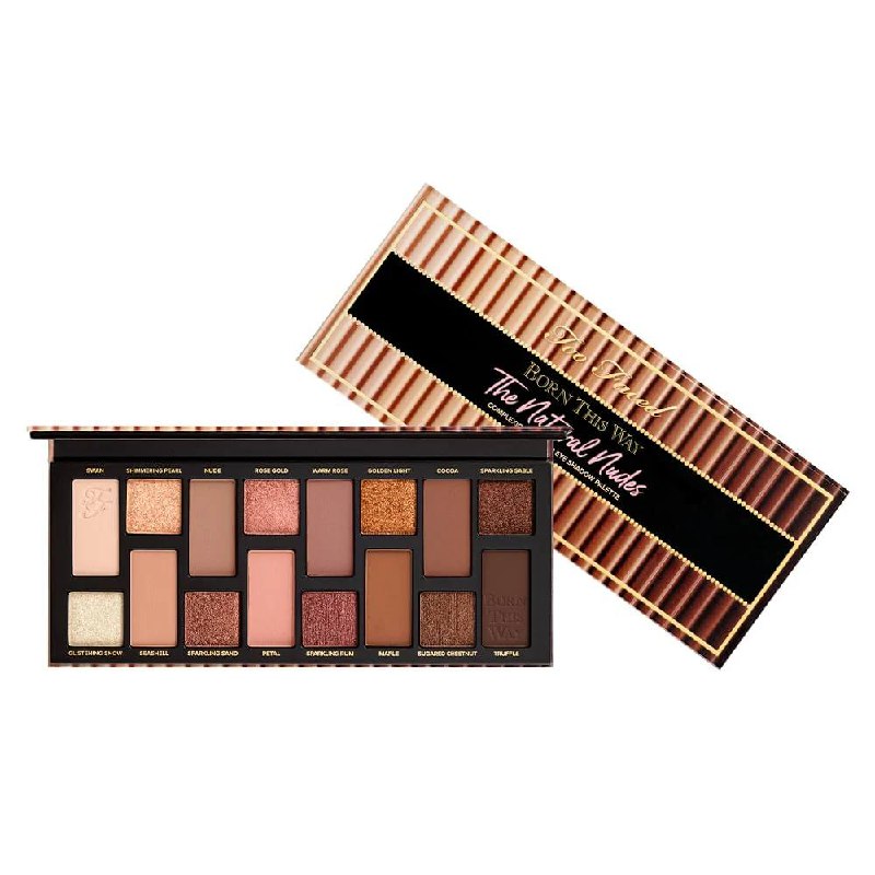 La palette Too Faced Born This Way The Natural Nudes Eye Shadow Palett