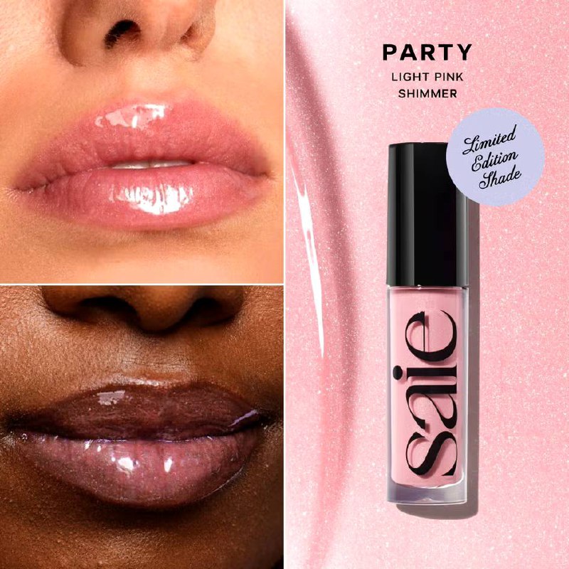 Saie Glossybounce Duo – Duo Brillant à Lèvres