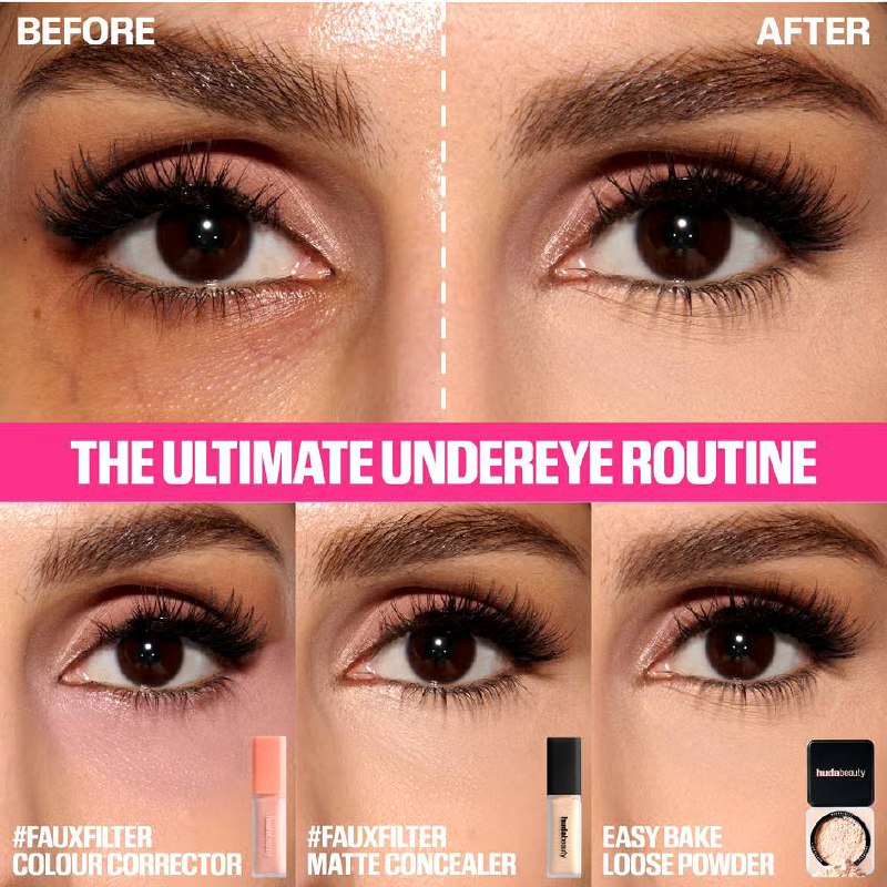 Huda Beauty #Fauxfilter Luminous Matte Liquid Concealer 9ml (Various Shades)