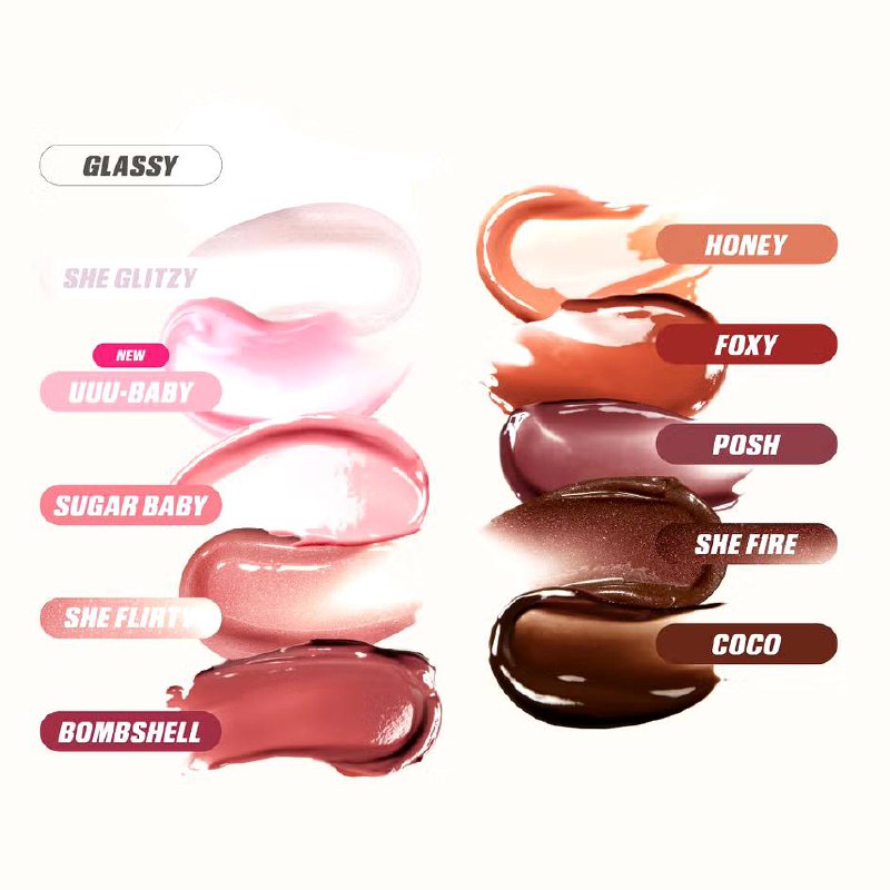 Le Huda Beauty Faux Filler Extra Shine Lip Gloss