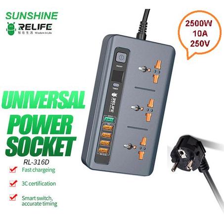 Station de Charge Rapide Multifonction 2500W /10A / 250V