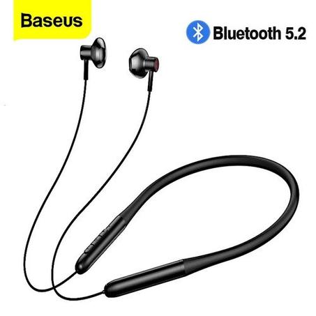 Écouteur Bluetooth V5.2 Sport  - Play Time 25h - Avec Tour de Cou - Magnétique -