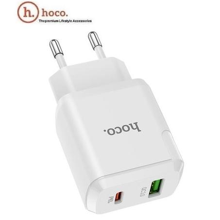 Adaptateur 20W à Double ports Type-C PD + USB 3.0