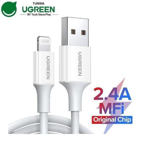 Câble Lightning pour Iphone - Charge rapide & synchronisation de Données