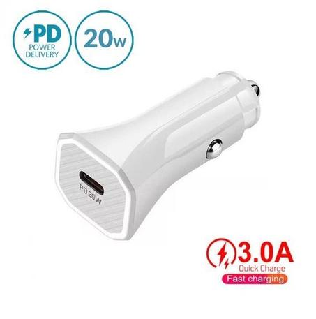 Chargeur de Voiture 20W - Port USB-C PD