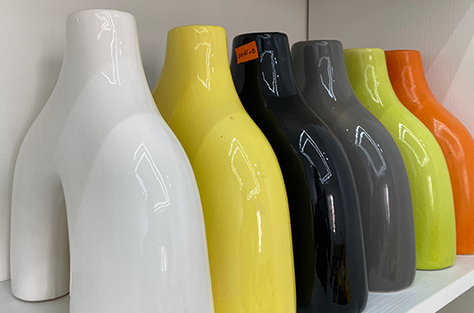 Azul – Vase décoratif en céramique artisanale marocaine