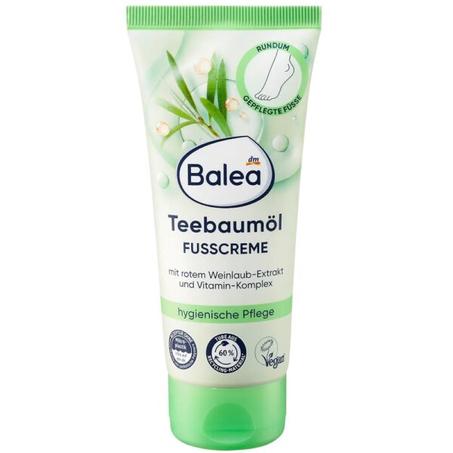 Crème pour les pieds à l’huile d’arbre à thé, 100 ml, Balea